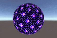 Unity 3D - Violet Grid